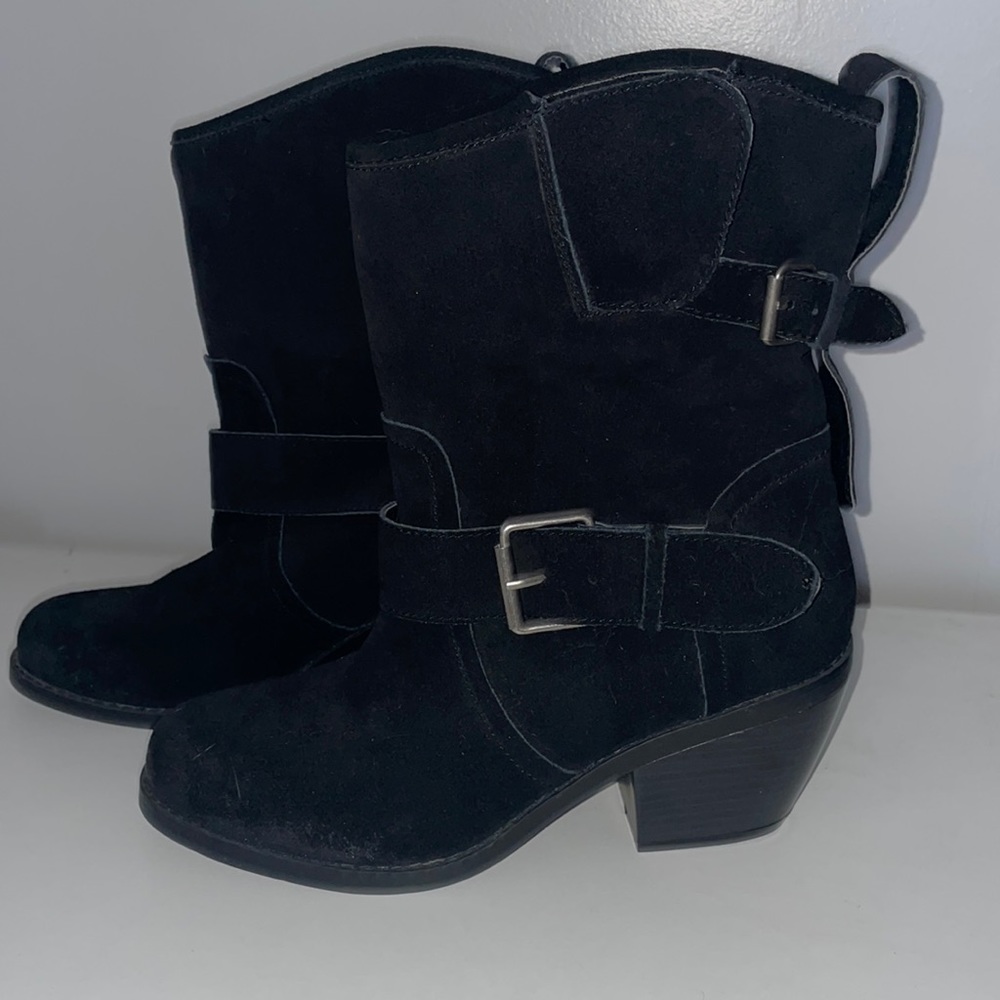 Authentic New Dolce Vita Black Suede Womens Boots Size 10